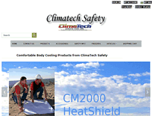 Tablet Screenshot of climatechsafety.com